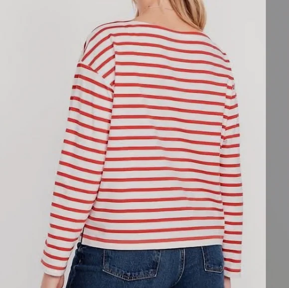 Old Navy Red and White Striped Top - Picture 5 of 5